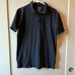 Men’s quicksilver classic button up tee size medium